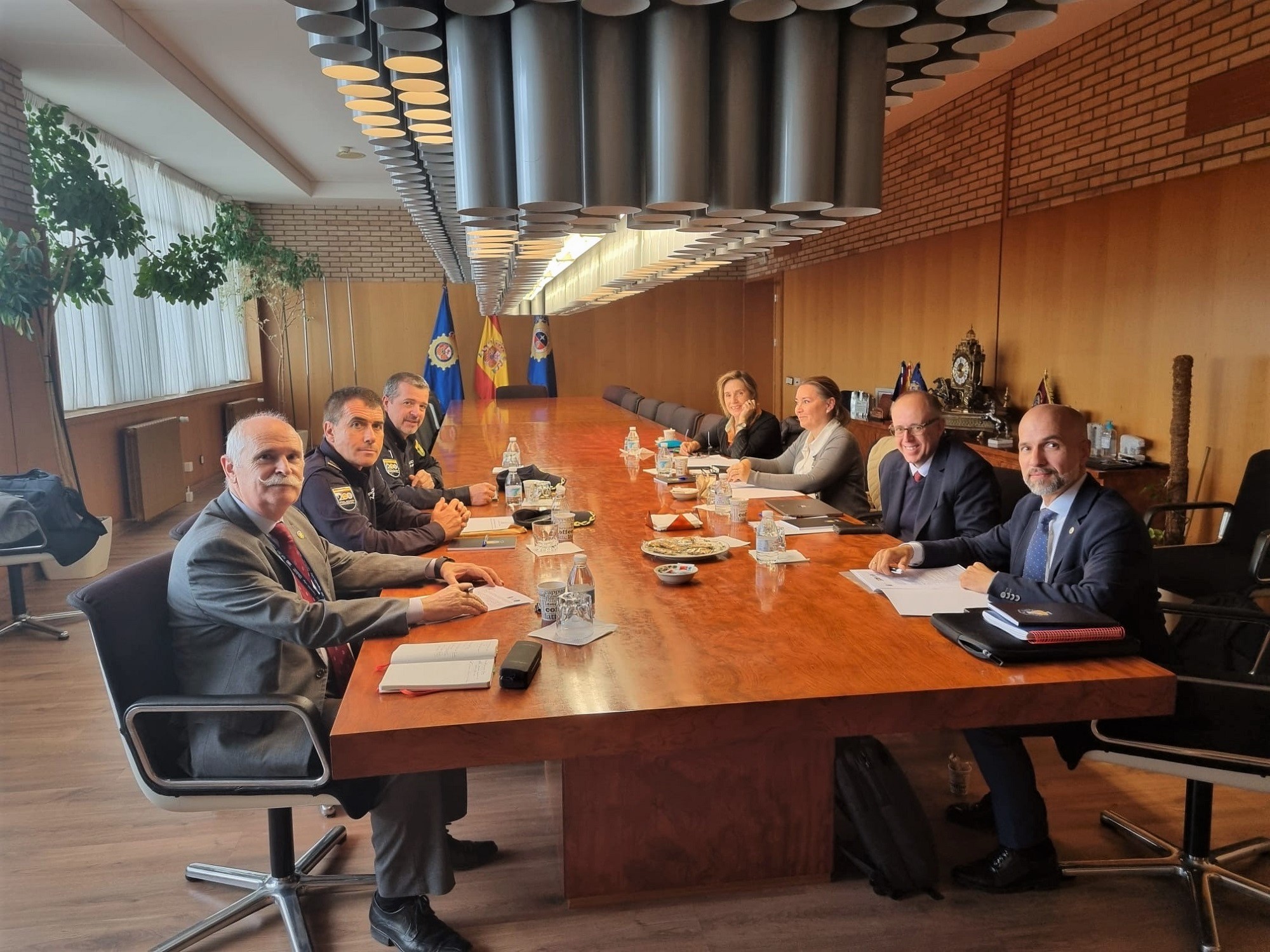 Miembros de la Comisión Mixta de Seguimiento.